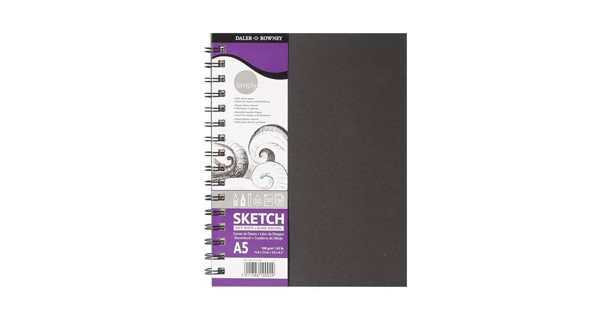 Melhores Cadernos De Desenho (Sketchbooks): 10 Modelos