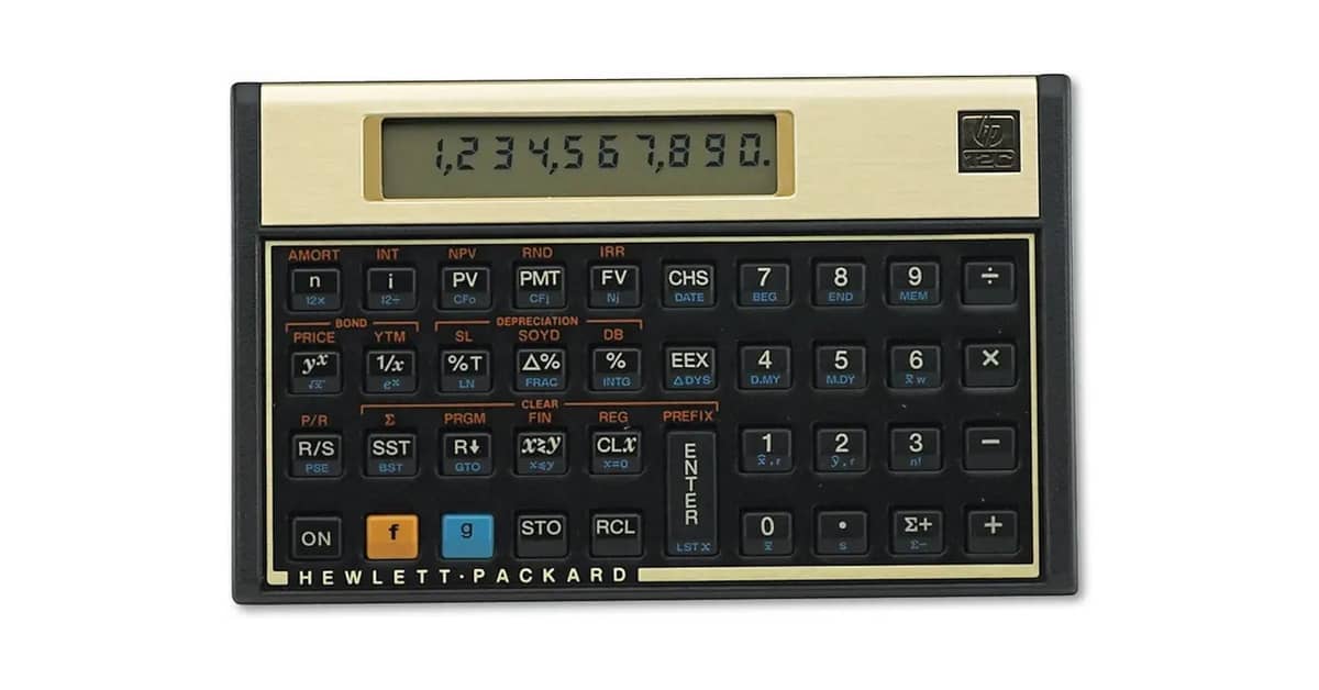 Melhores Calculadoras Financeiras HP 12C: RPN ou ALG?