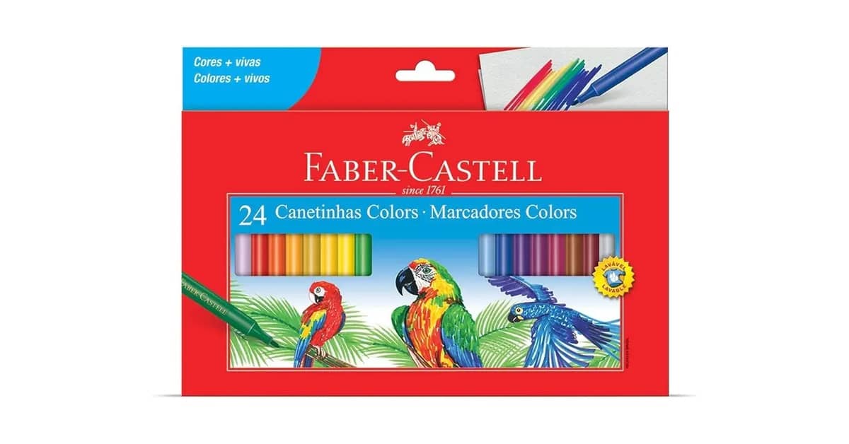 Melhores Canetas Hidrográficas Para Arte e Escola