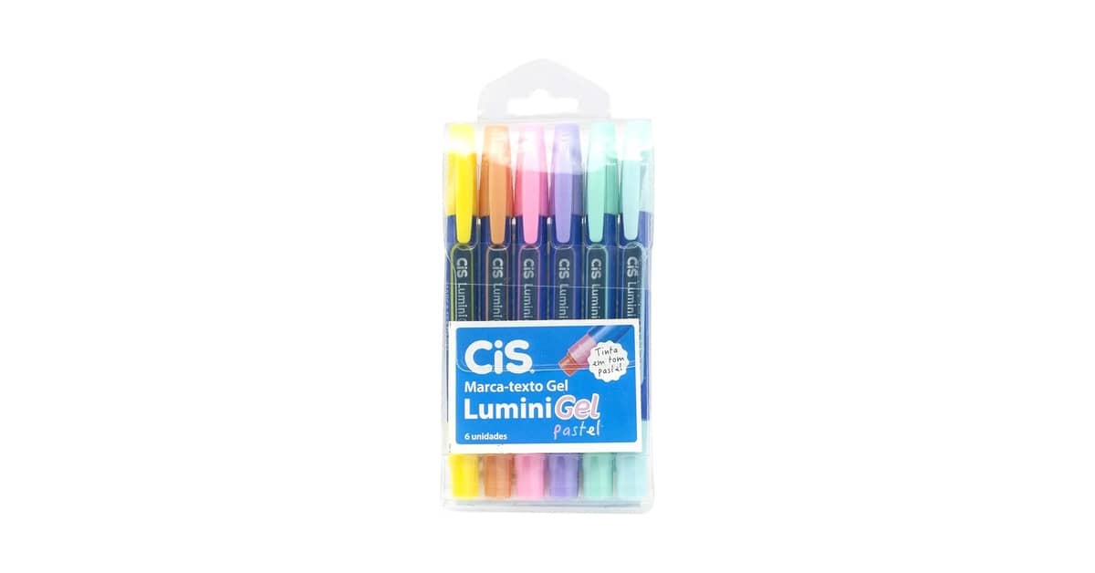 Melhores canetas marca texto em tons pastel: Guia