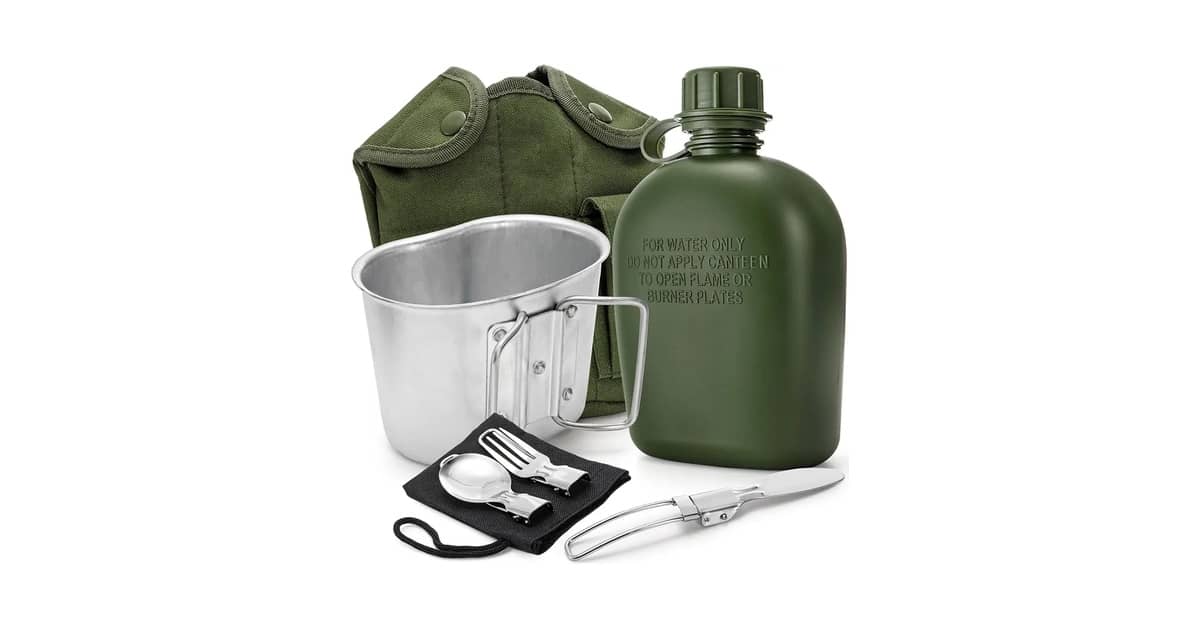 Melhores Cantis de Água Militares: Guia de Materiais