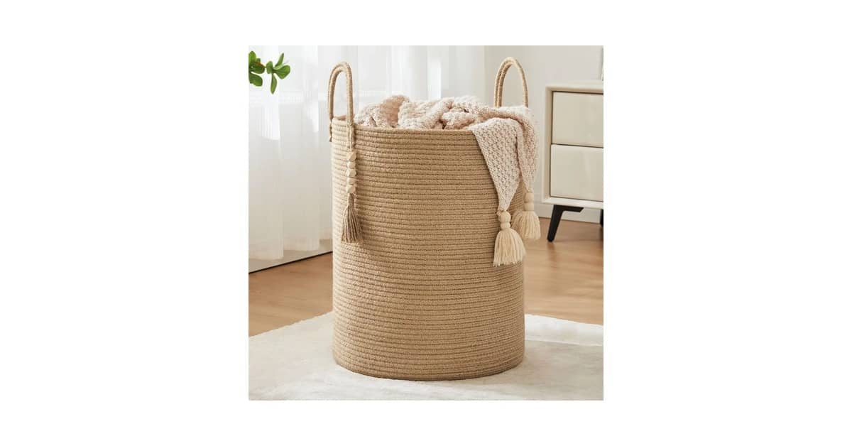Melhores Cestos de Roupa de Palha: Estilo e Praticidade