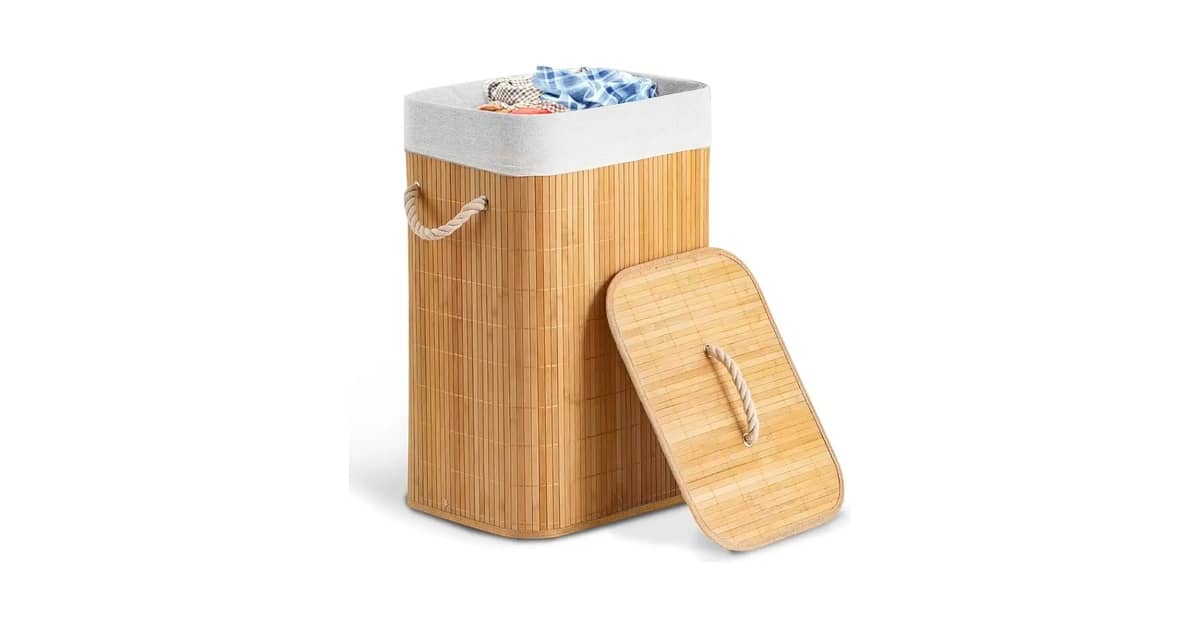 Melhores cestos de roupa de tecido com tampa: O Guia