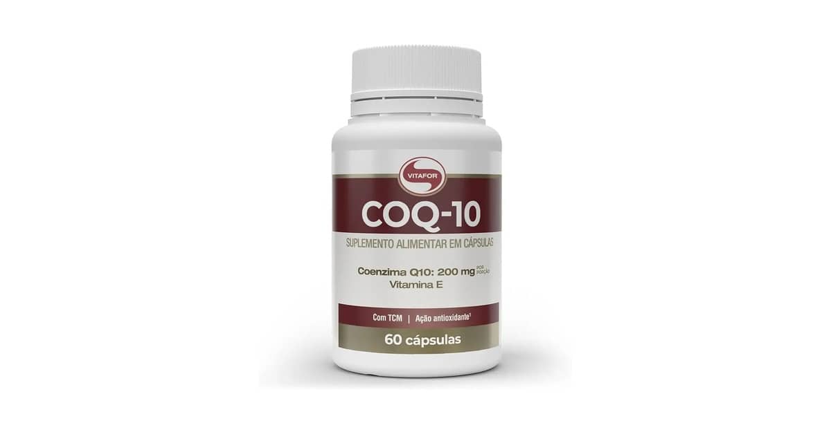 Melhores Coenzimas Q10 Para Energia e Antioxidantes