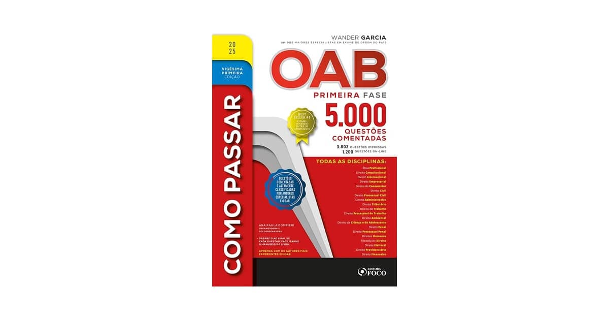 Melhores Cursos Para OAB: 8 Livros Essenciais
