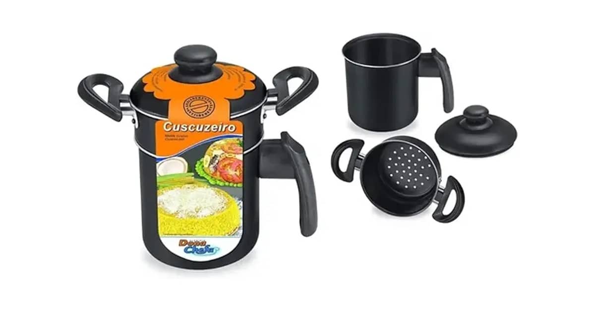 Melhores cuscuzeiras individuais: Inox ou Alumínio?