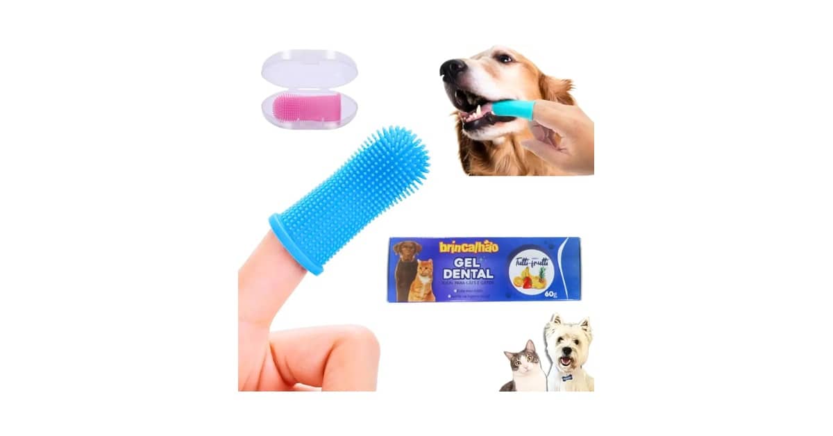 Melhores Escovas de Dente para Cachorro para Hálito