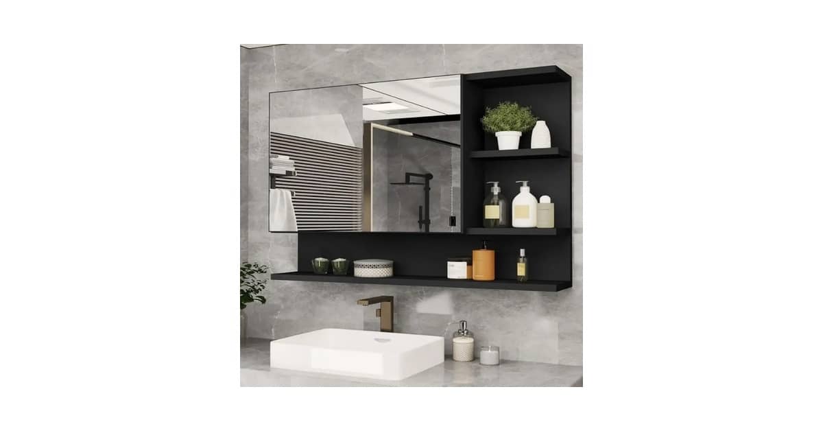 Melhores Espelheiras Para Banheiro: Organize e Decore