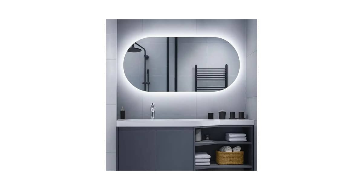 Melhores Espelhos Para Banheiro Com Iluminação LED?