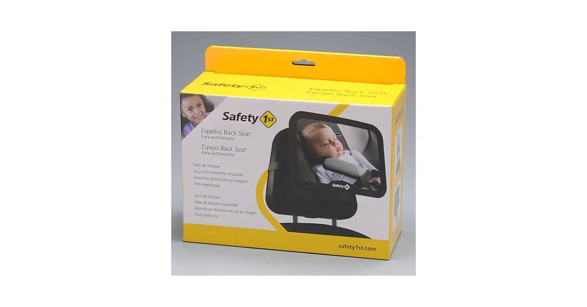 Melhores espelhos retrovisores para ver o bebê no carro: 10 Opções Seguras