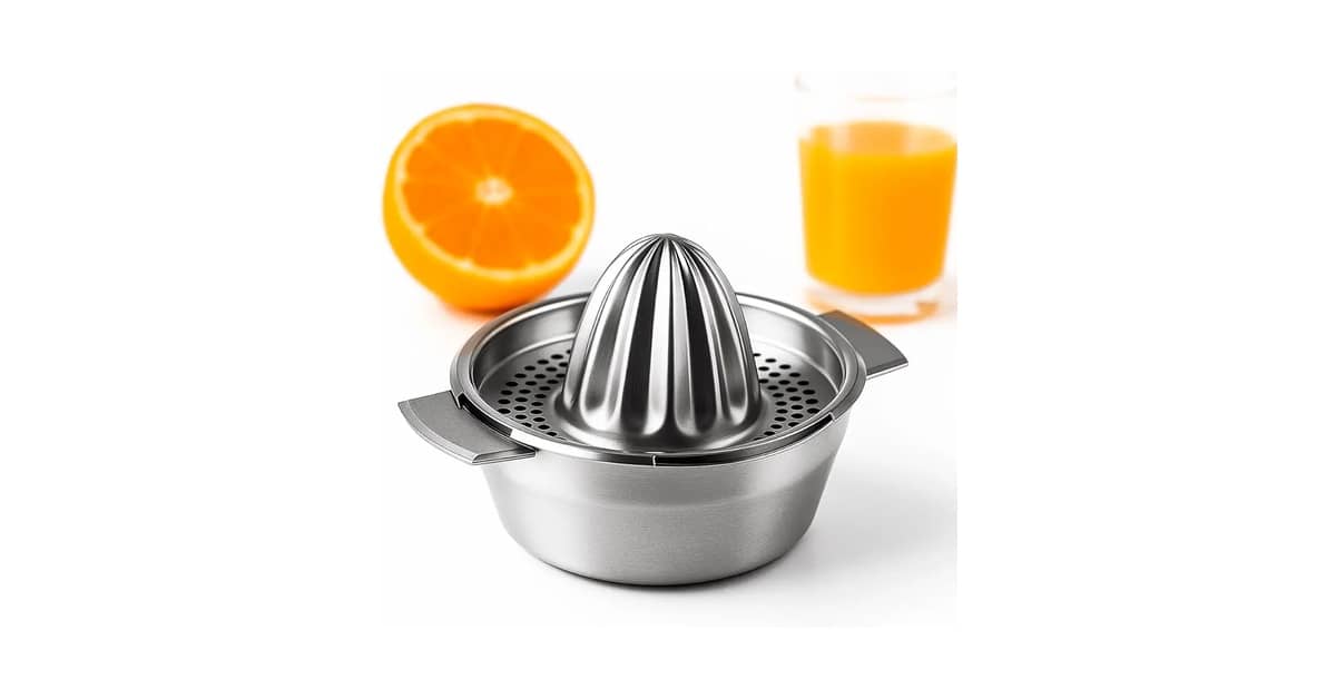 Melhores Espremedores de Laranja Manuais! Top 10