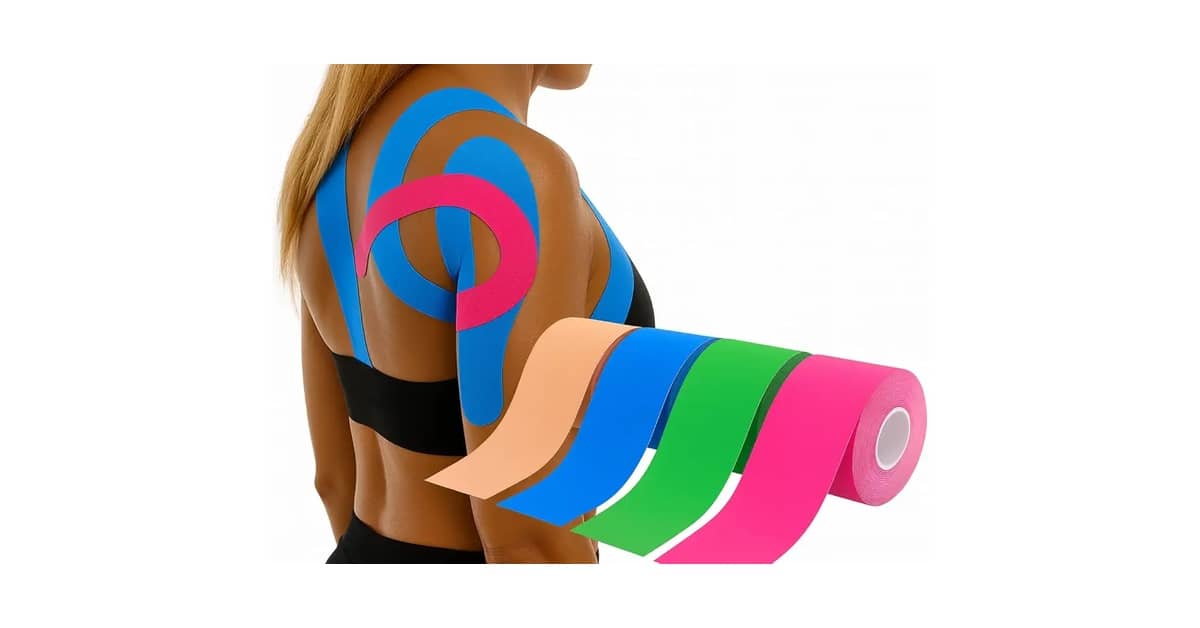 Melhores Fitas De Kinesio Para Suporte Muscular?