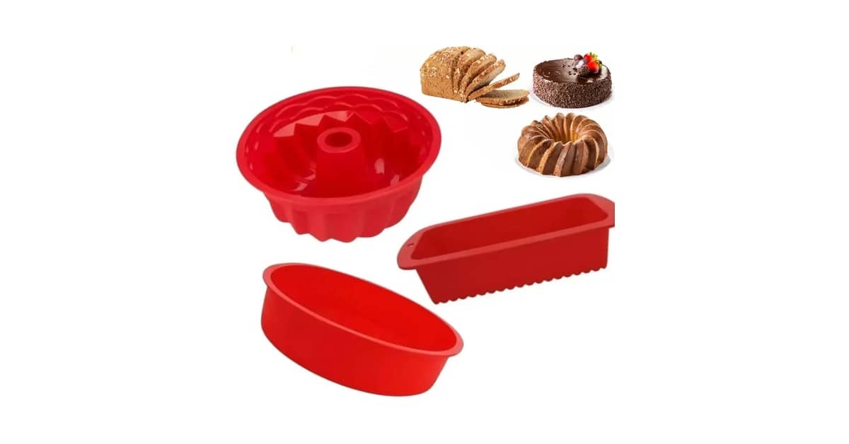Melhores Formas de Silicone: Para Bolos e Airfryer