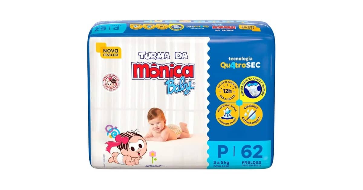 Melhores Fraldas Baratas e Boas? Qual Escolher