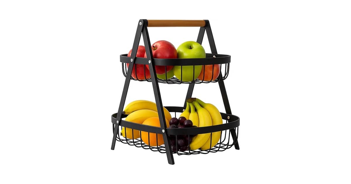 Melhores fruteiras de mesa: Qual o Material Ideal?