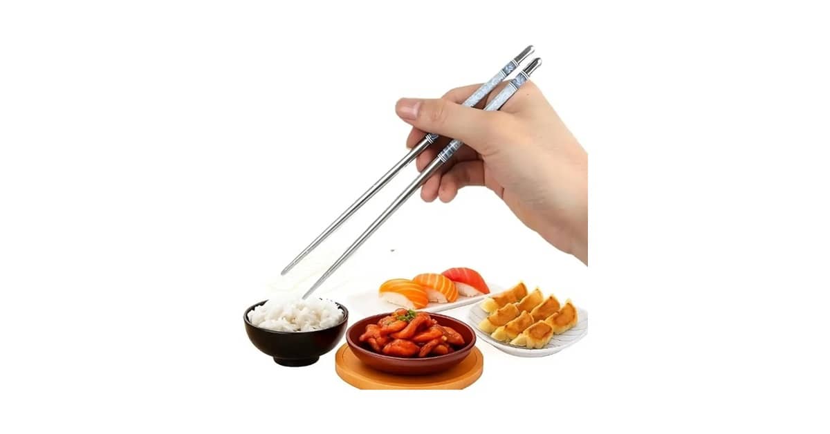 Melhores Hashis Reutilizáveis: Inox, Bambu ou Fibra?