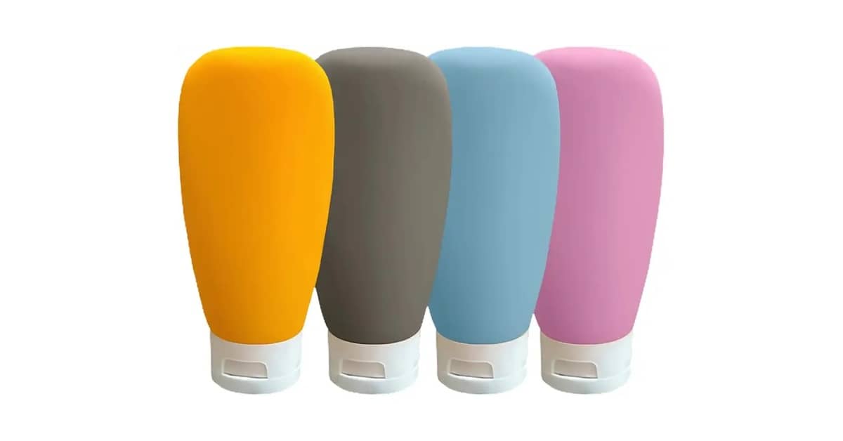 Melhores kits de frascos de silicone para viagem: Guia Anti-Vazamento