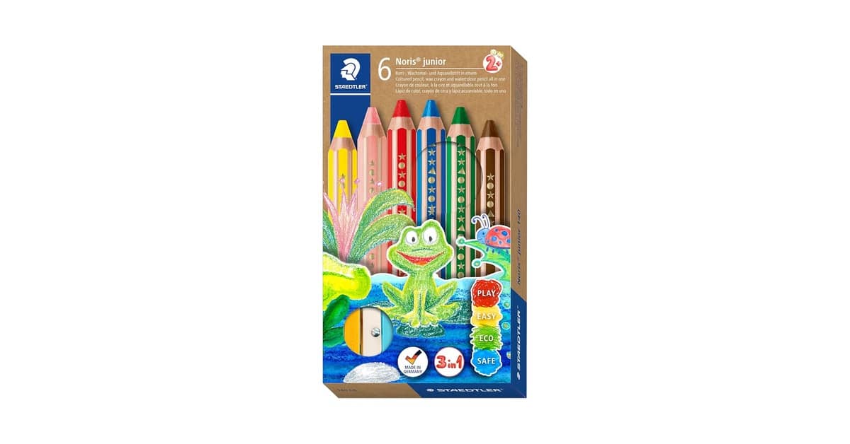 Melhores lápis de cor aquareláveis para crianças!