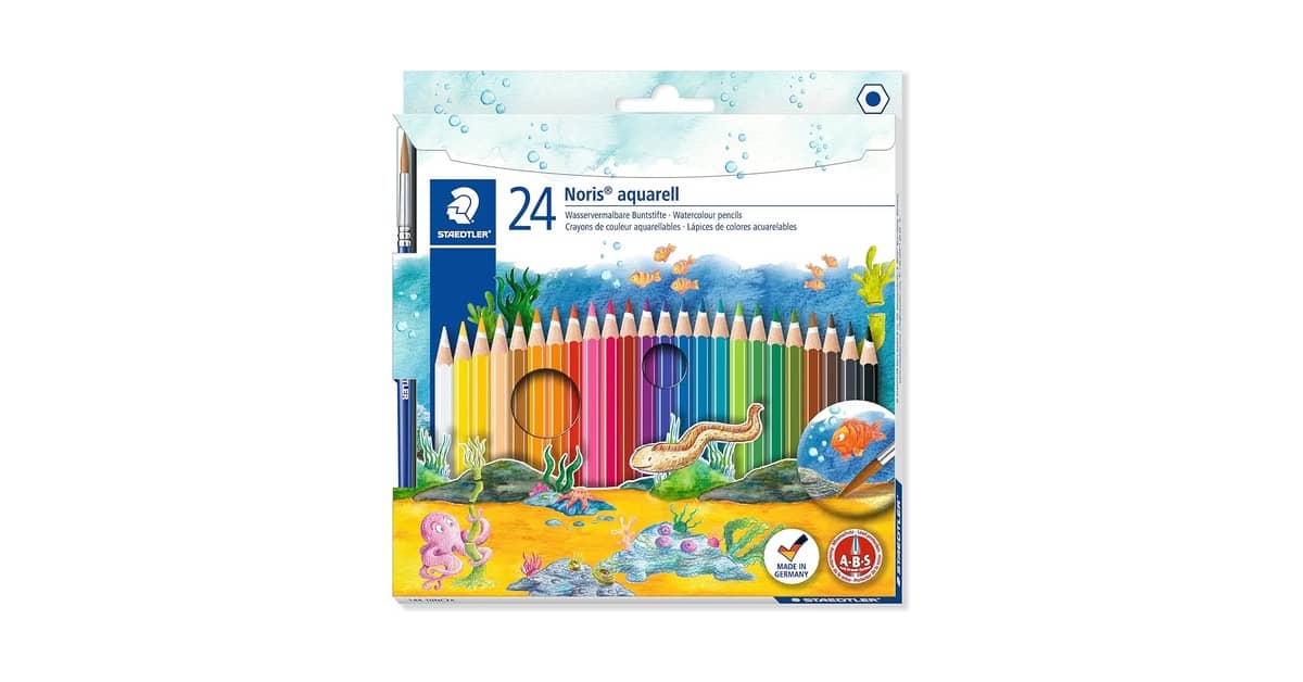 Melhores Lápis de Cor Aquareláveis Para Artistas
