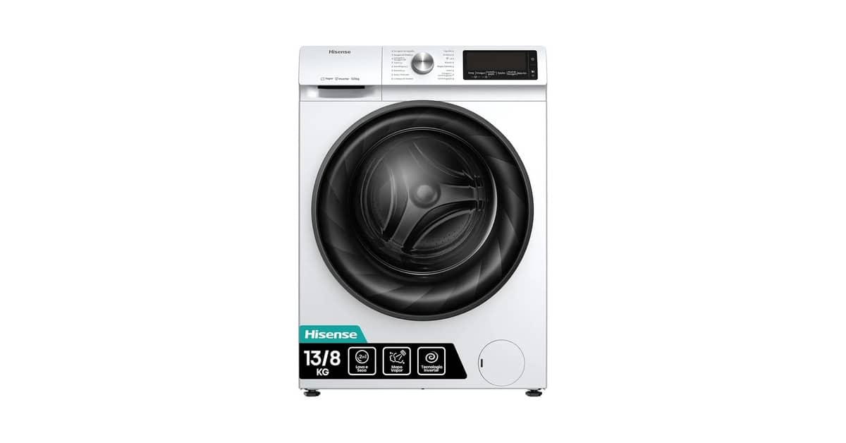 Melhores lava e seca com motor direct drive silencioso: Guia LG AI DD