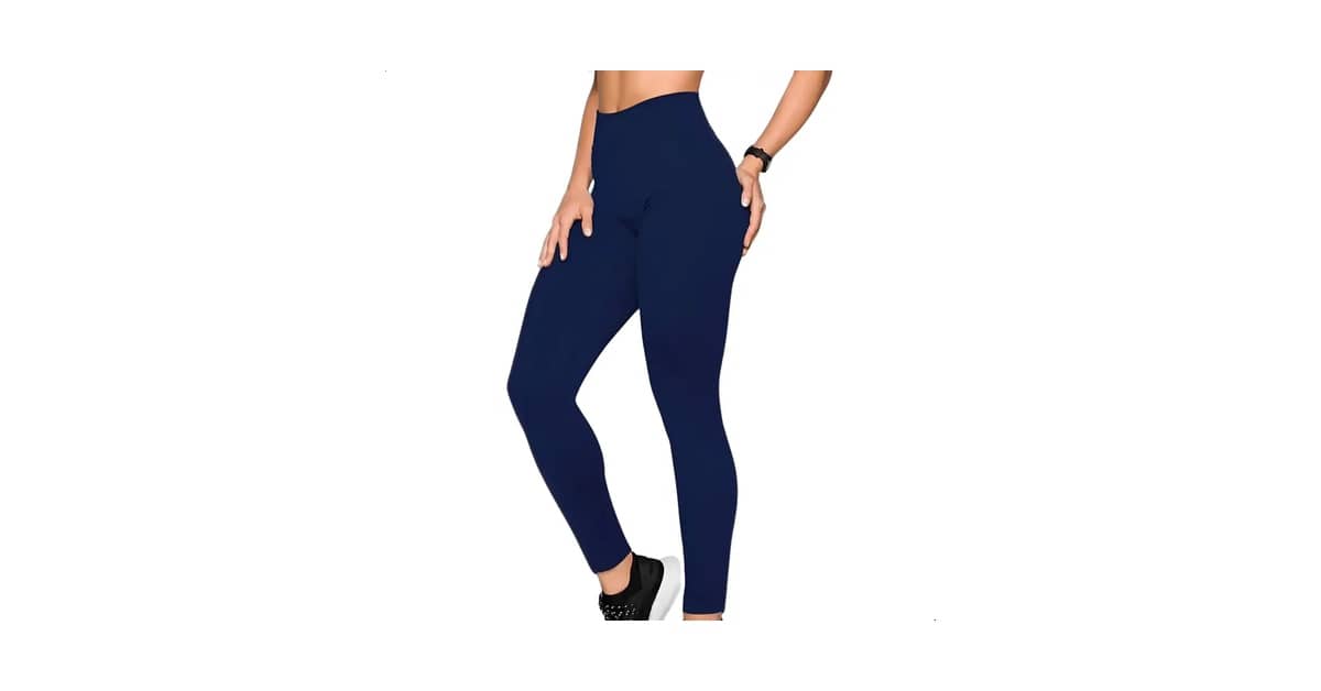 Melhores Leggings: Cós Alto e Zero Transparência