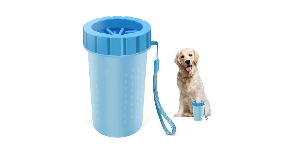 Melhores Limpadores de Patas Para Cães: Copo ou Spray?