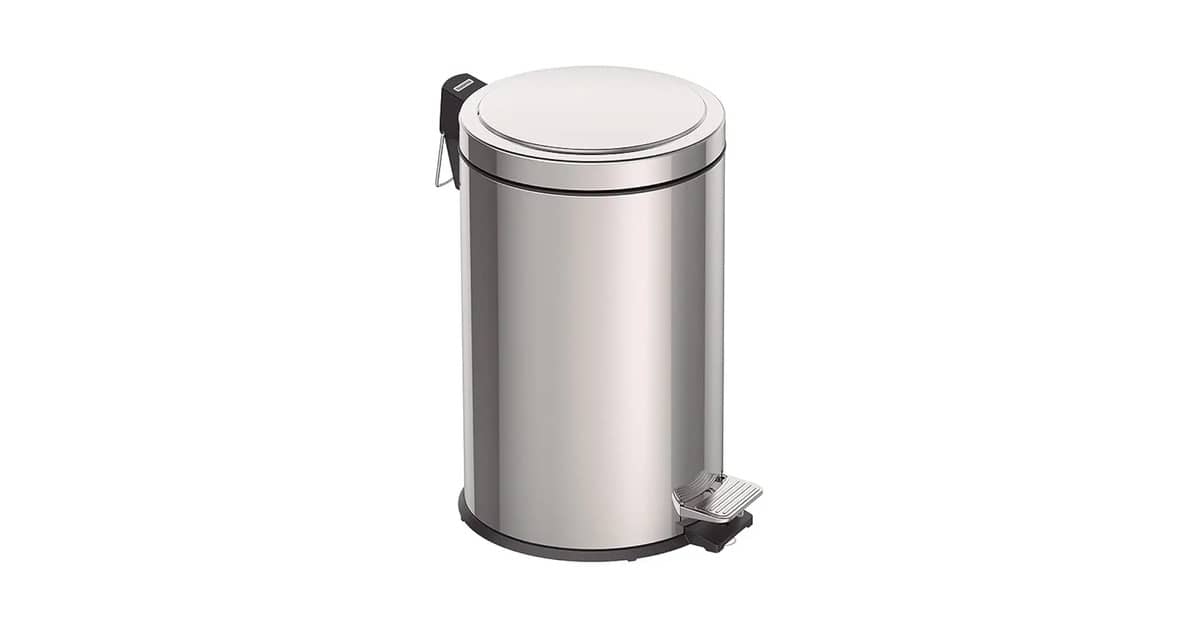 Melhores lixeiras de inox: 10 Modelos com Pedal