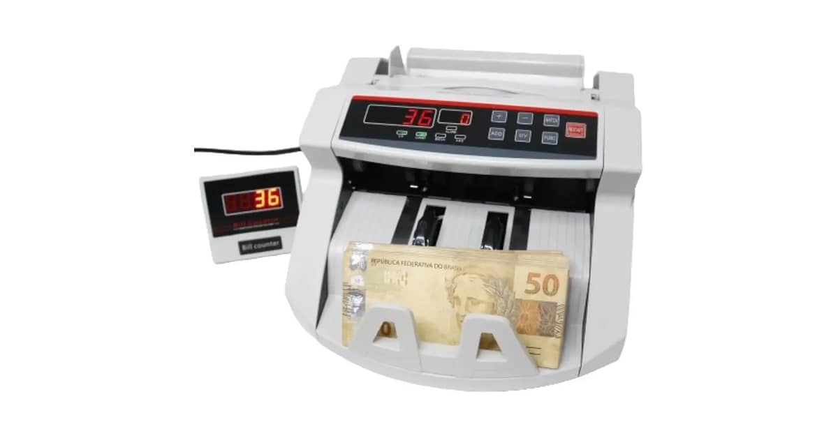Melhores Máquinas de Contar Dinheiro Com Detector