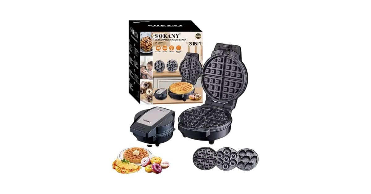 Melhores Máquinas de Waffle que Fazem Waffle e Donuts: Qual a Mais Versátil?