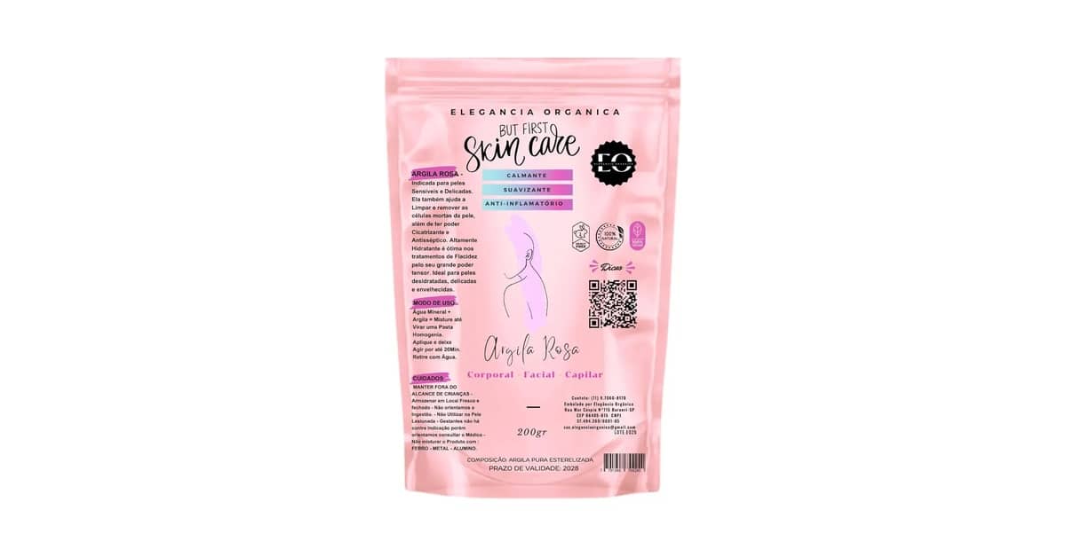 Melhor Máscara de Argila Rosa Para Pele Sensível?