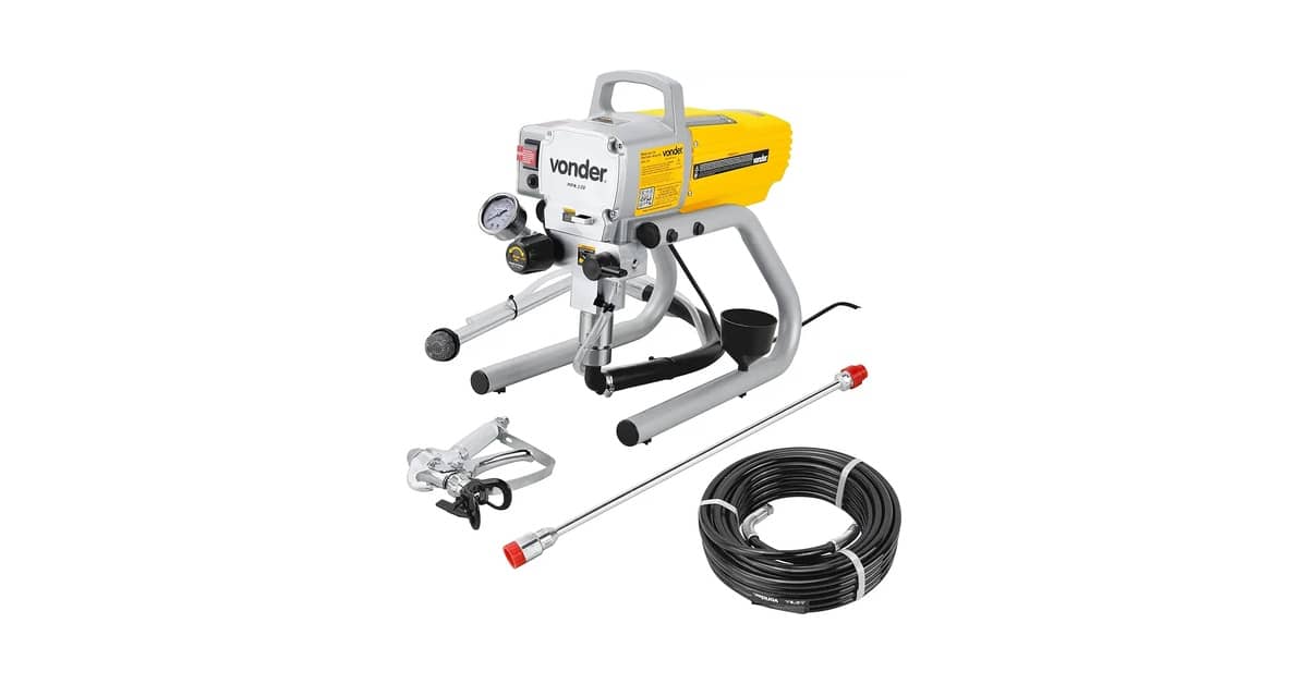 Melhores Opções de Máquinas de Pintura Airless: As 10