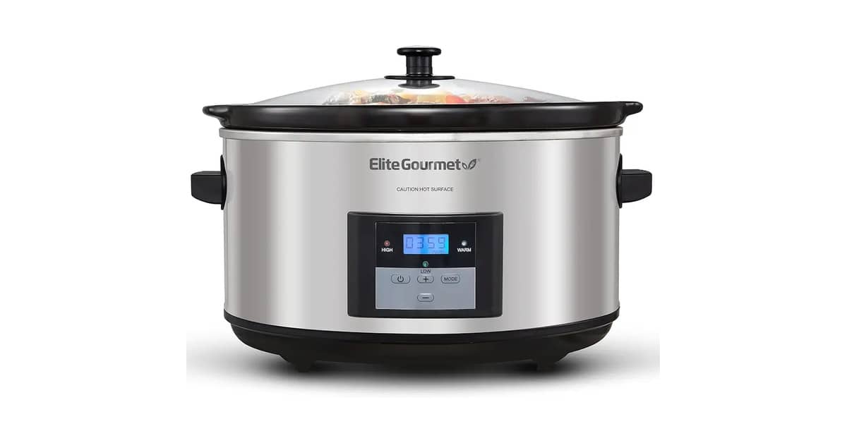Melhores panelas elétricas de cozimento lento (slow cookers): Guia Com 10 Opções