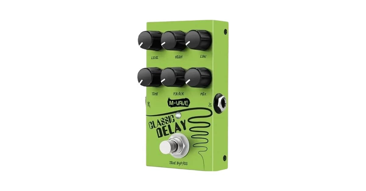 Melhores pedais de delay para guitarra para seu Bolso