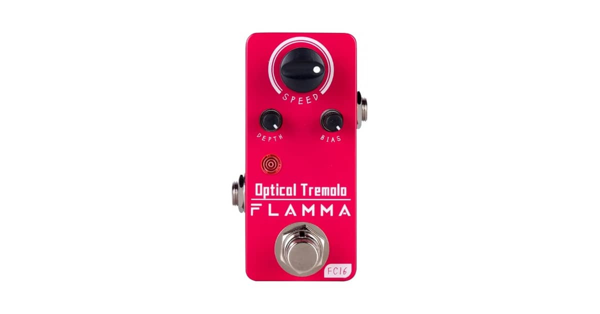 Melhores Pedais De Tremolo Óptico: O Pulso Vintage