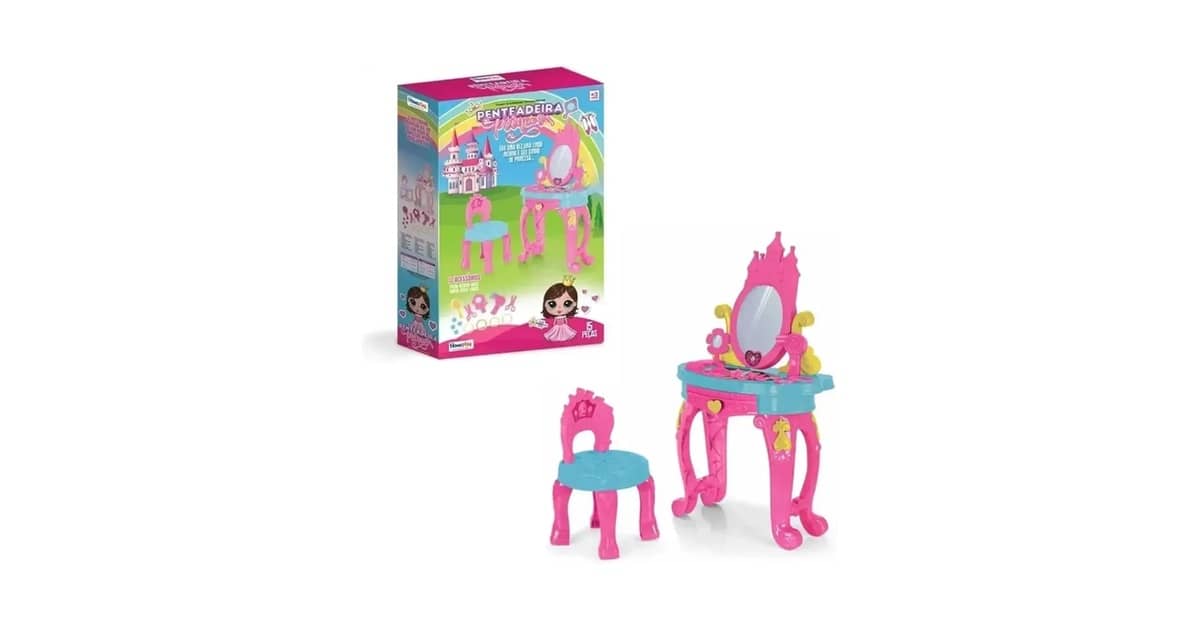 Melhores Penteadeiras Infantis: Brinquedo ou Móvel?