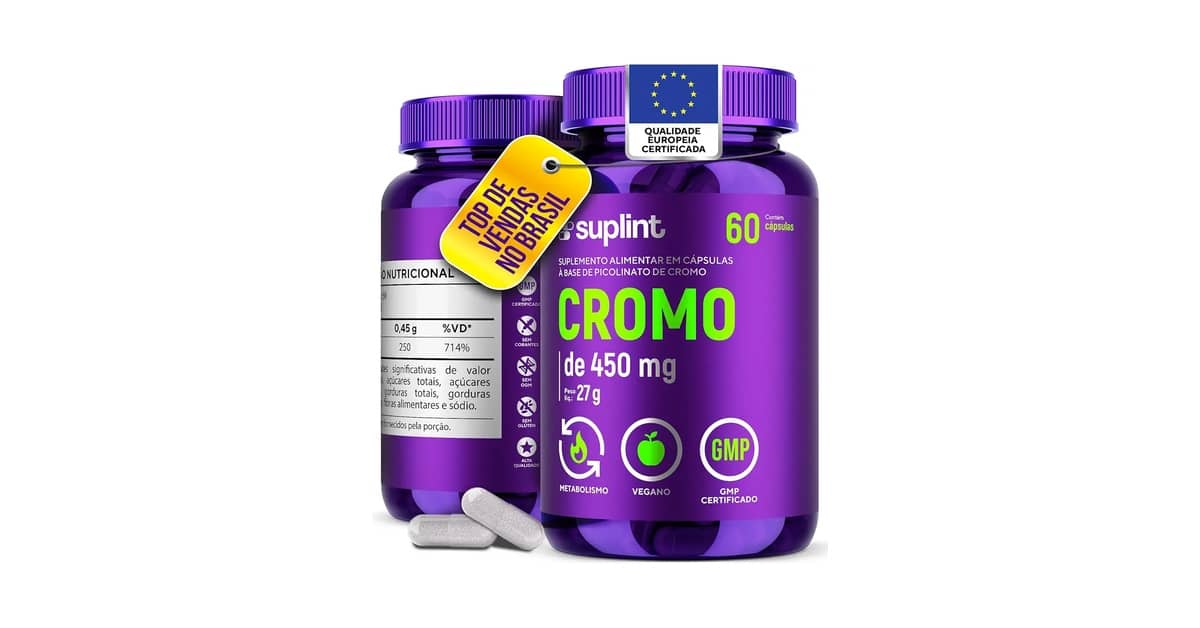 Melhores Picolinatos de Cromo Para o Metabolismo