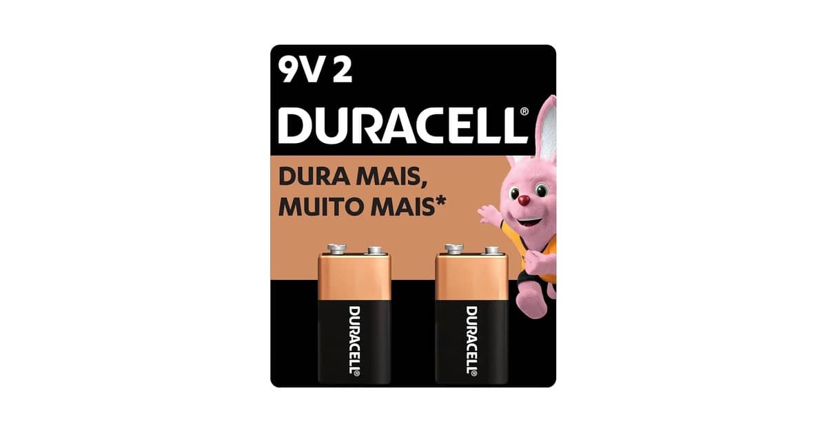 Melhores Pilhas 9v: Alcalina, Recarregável ou Comum?
