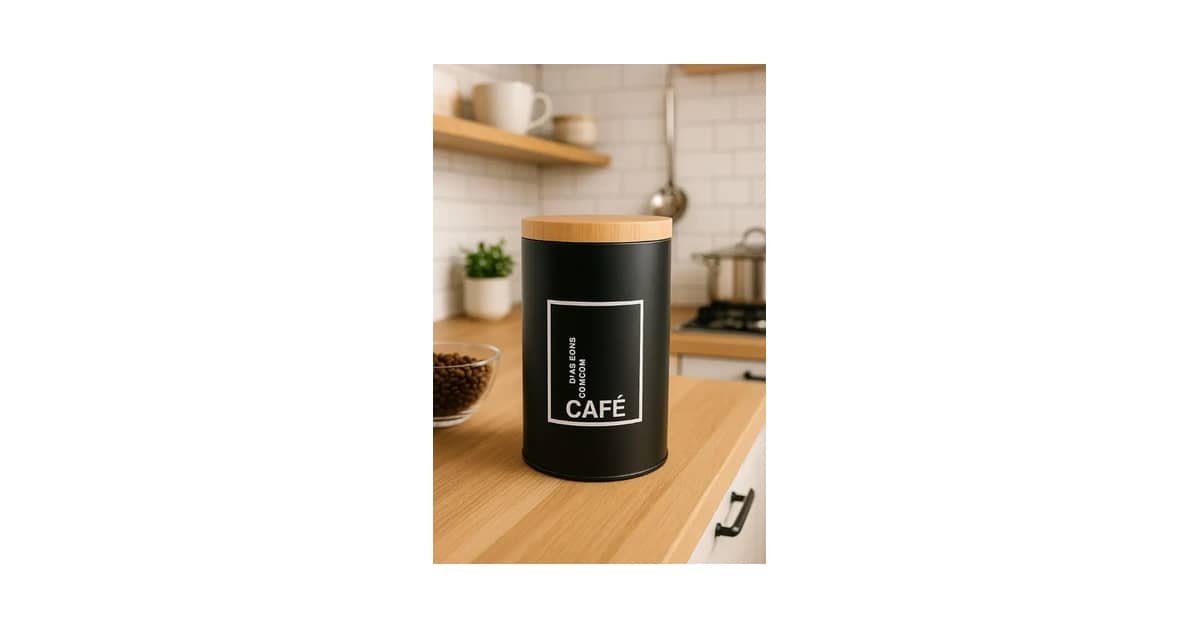 Melhores potes de café para conservar aroma e sabor
