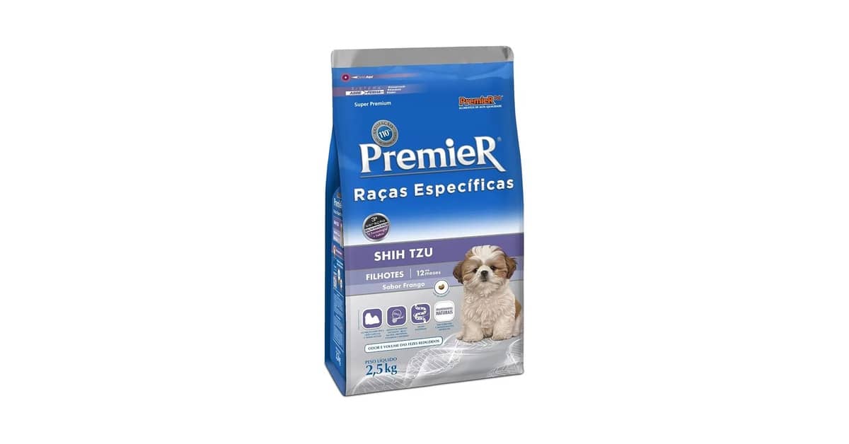 Melhores Rações Para Cães da Raça Shih Tzu Filhote?