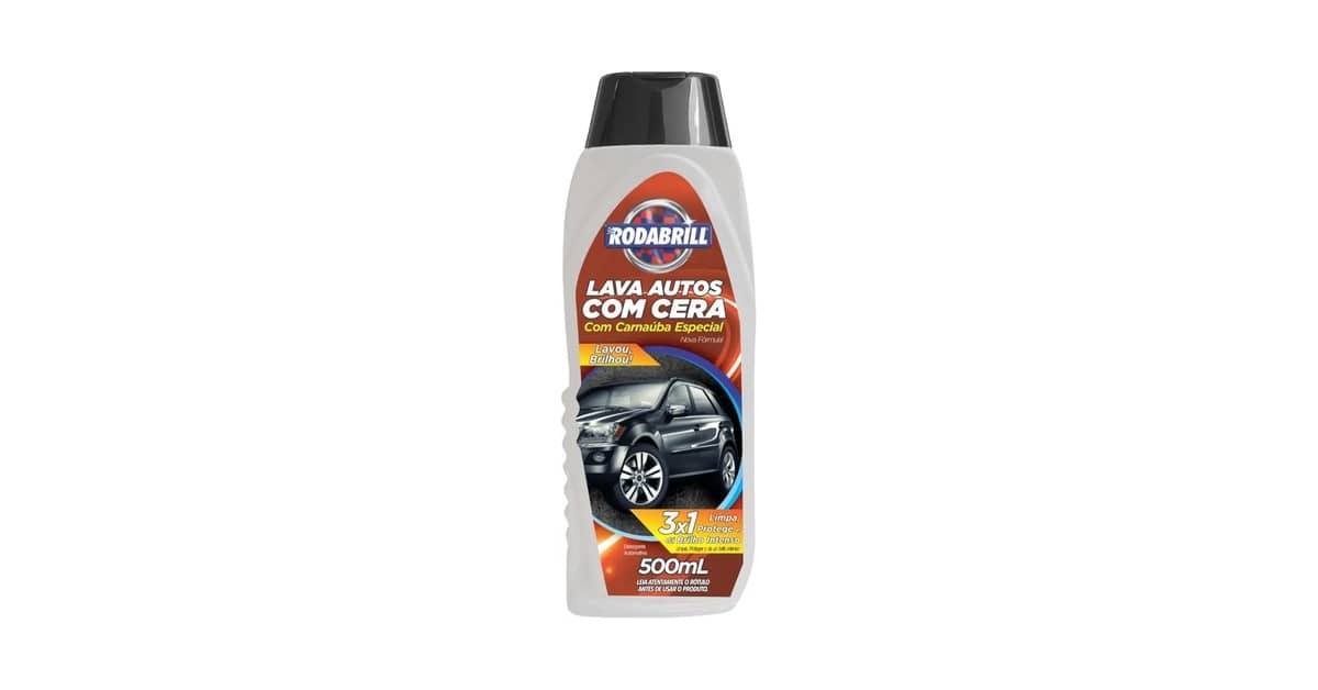 Melhores shampoos automotivos com cera? 8 Análises