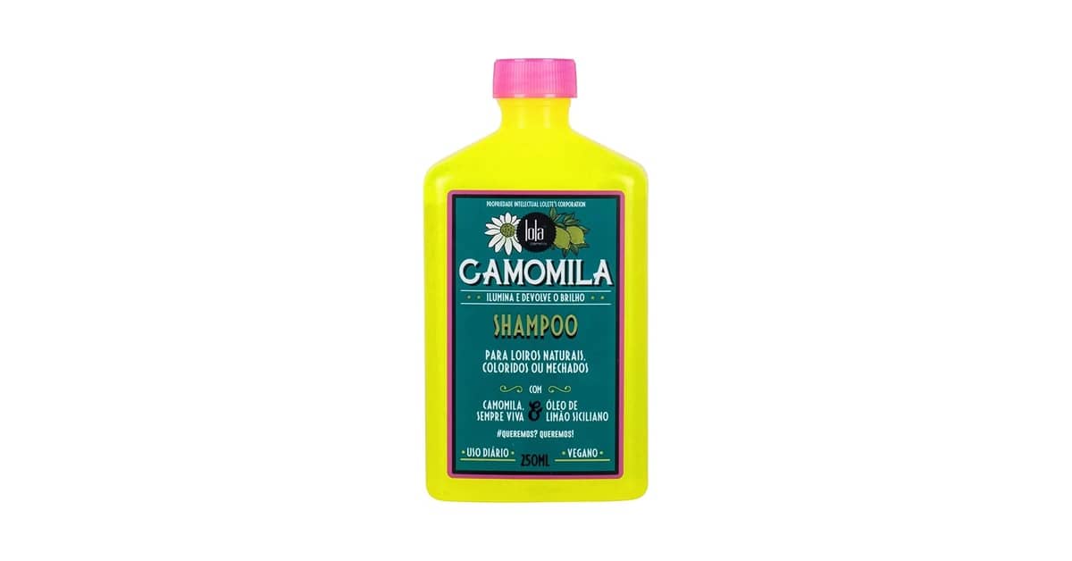 Melhores Shampoos de Camomila Para Iluminar o Cabelo