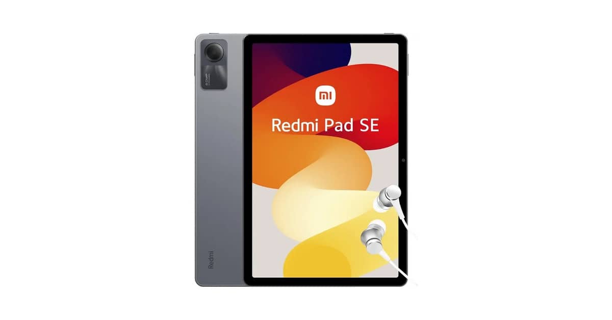 Melhores Tablets Bons e Baratos Xiaomi Redmi Pad SE