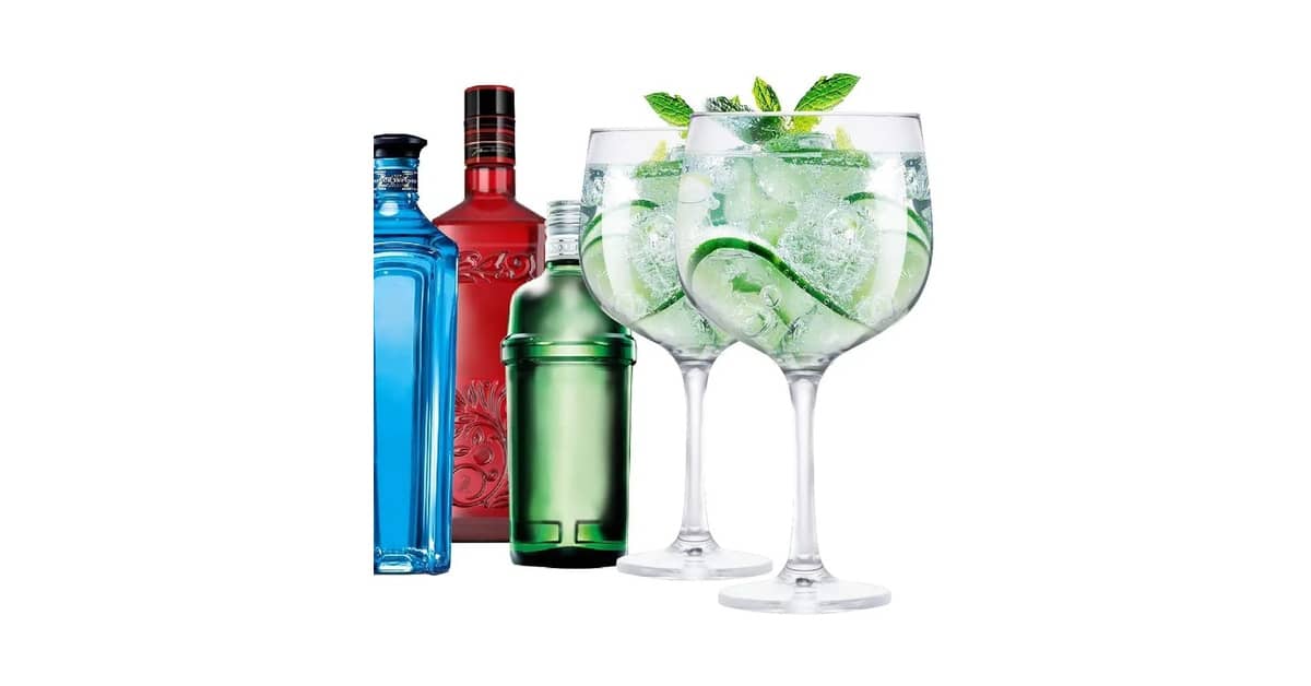 Melhores Taças de Gin: Vidro, Cristal ou Acrílico?