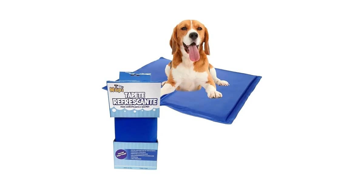 Melhores tapetes gelados para refrescar pets no verão: Guia de Compra