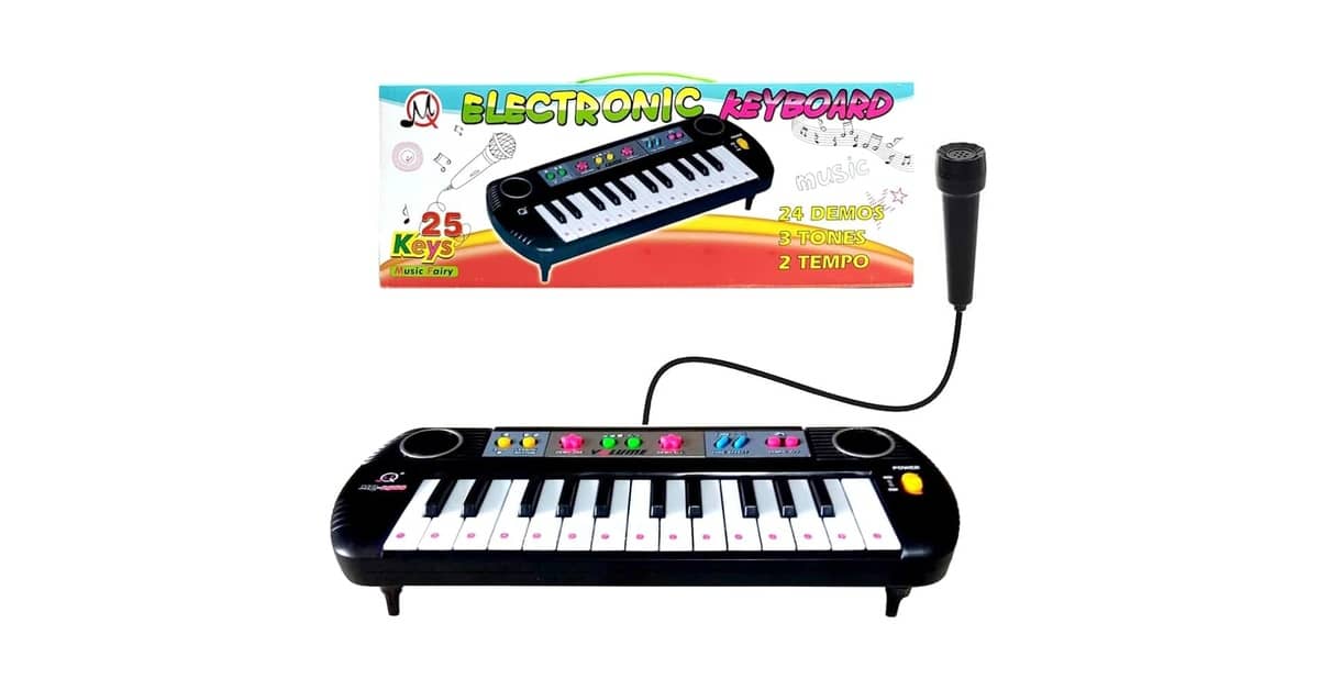 Melhores teclados musicais infantis com microfone: Guia de 10 modelos!