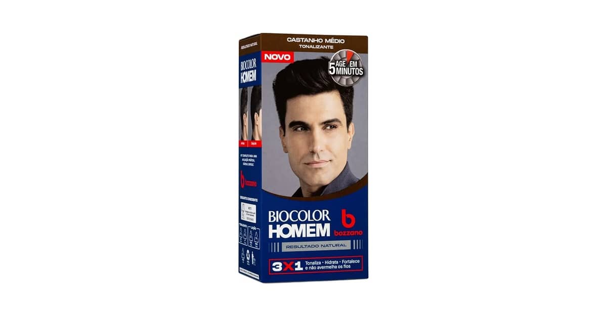 Melhores Tintas Para Cabelo Masculino? Qual Escolher