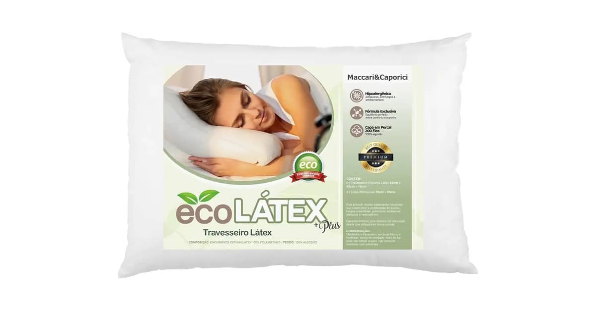 Melhores travesseiros para quem tem alergia a látex: 4 Opções Seguras