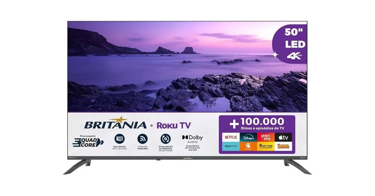 Melhores TVs 50 Polegadas Para Apartamento Pequeno: Guia 4K