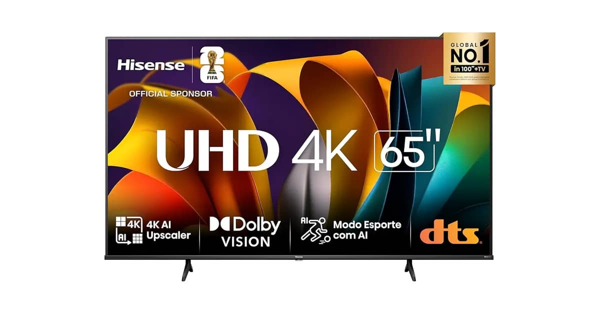 Melhores TVs 65 Polegadas Para Sala Com 3 Metros: Guia de Imagem