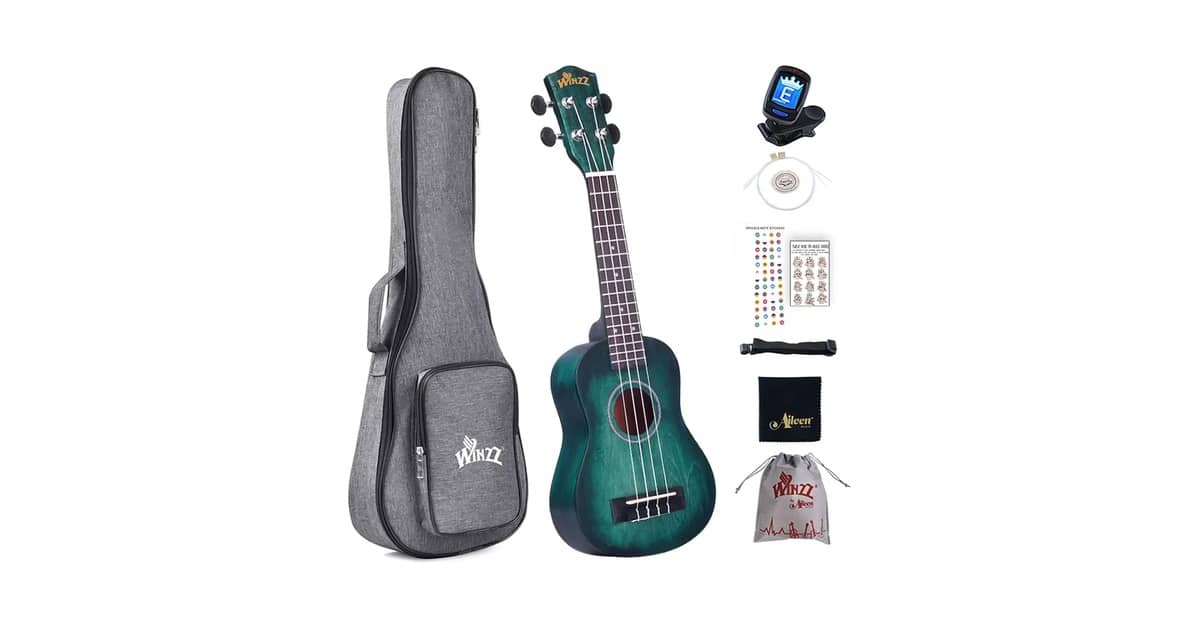 Melhores ukuleles soprano para crianças: 10 Opções!